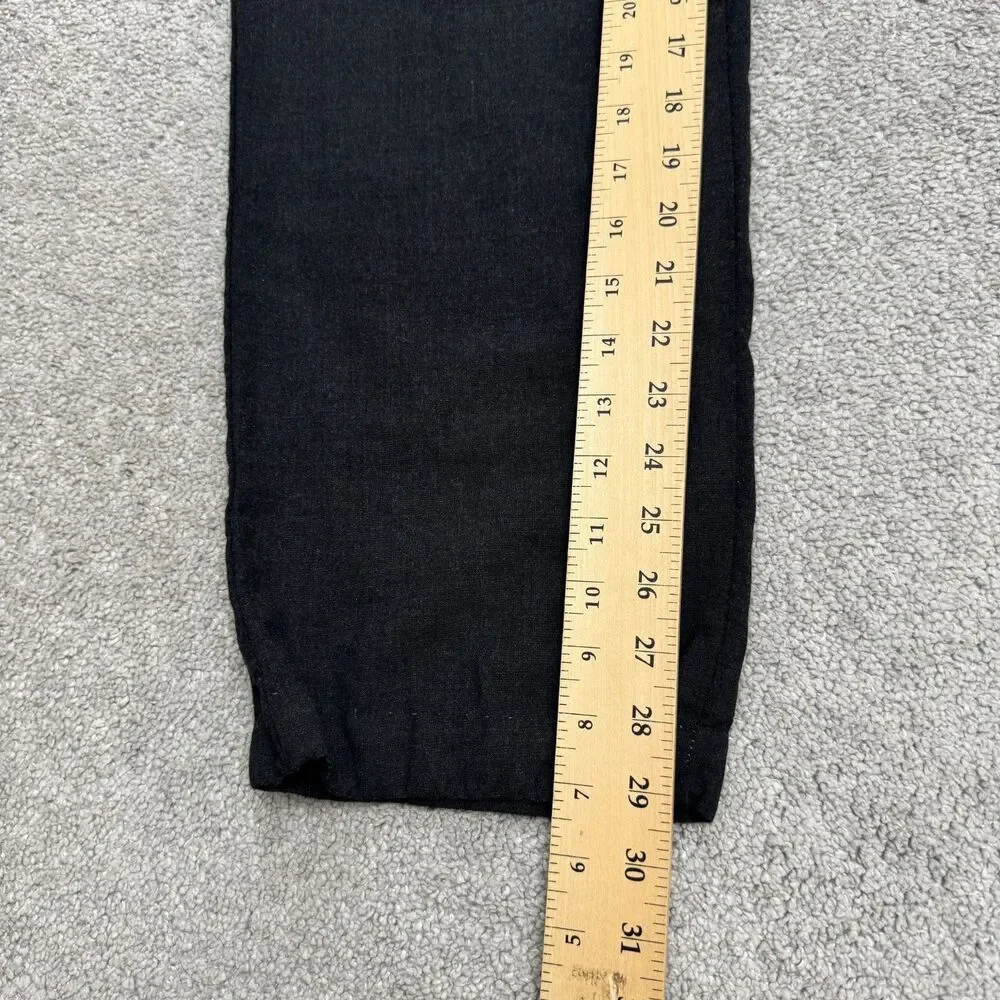 Banana Republic Wool Blend Dress Pants Mens 31x34 Dark Gray Straight Leg Career